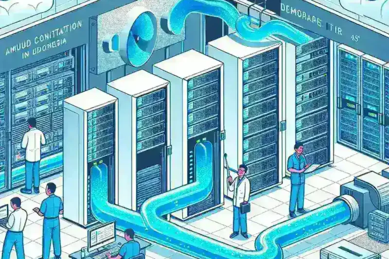 Tantangan Pendinginan Cair untuk Data Center AI di Indonesia